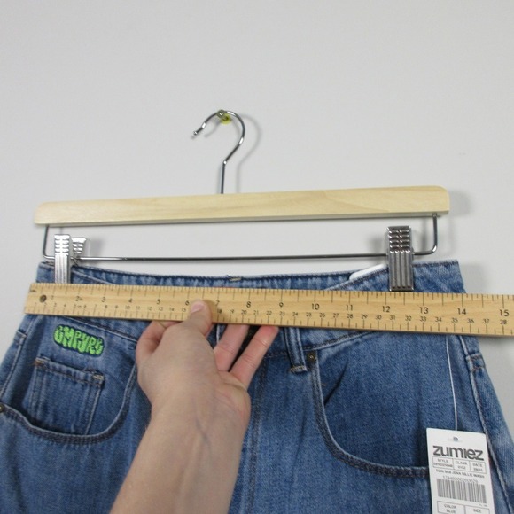 Empyre Tori Skate Billie Wash Jeans Relax Loose Fit Women 4 Cotton Baggy y2k 584 - Picture 7 of 11